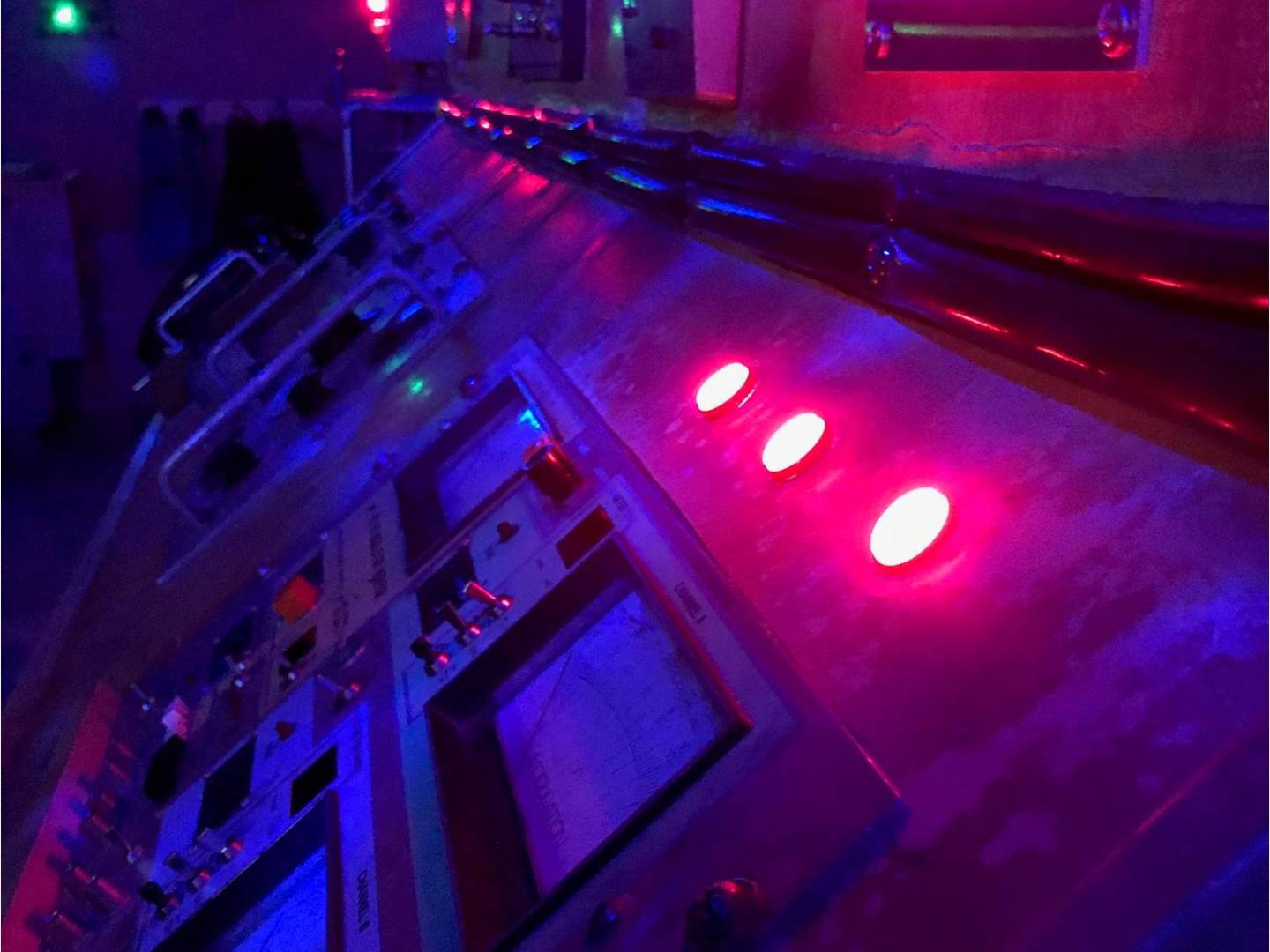 Lab control panel.