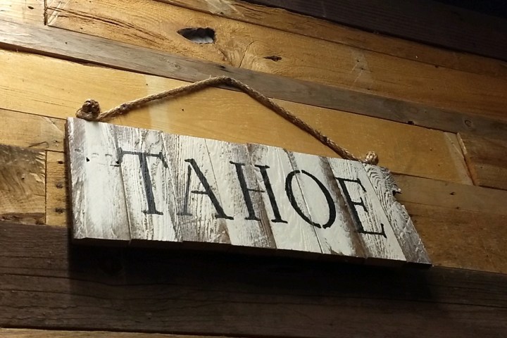 Tahoe Sign